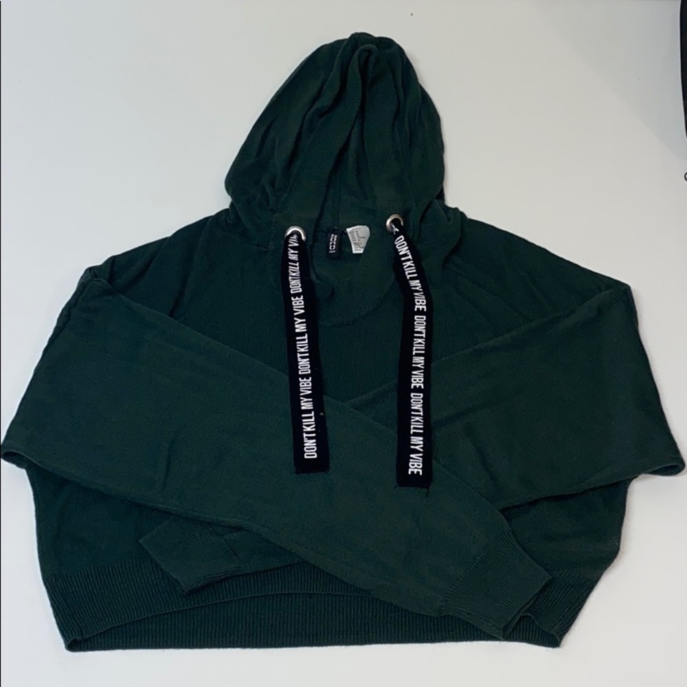 H&M cropped hoodie